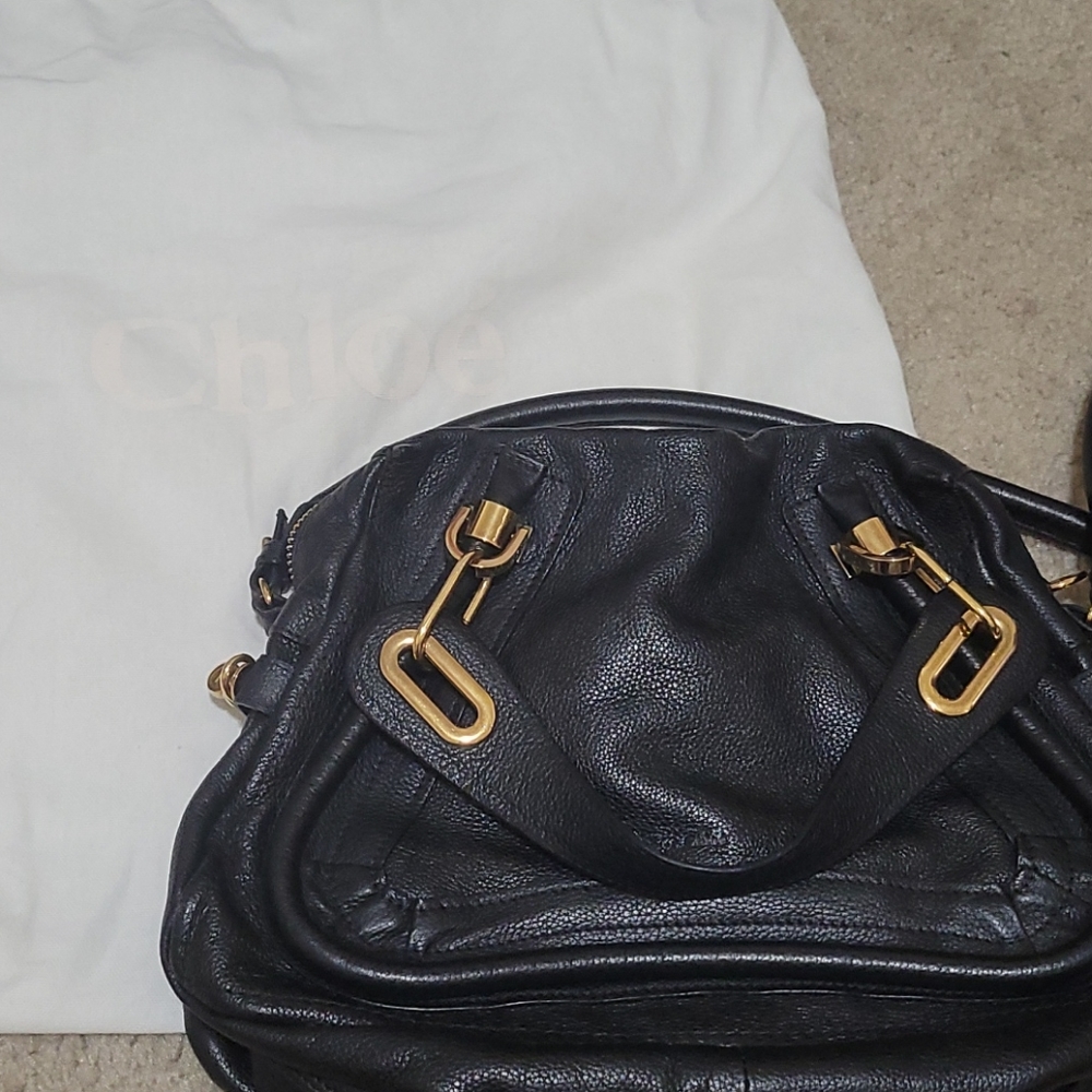 Chloe leather satchel